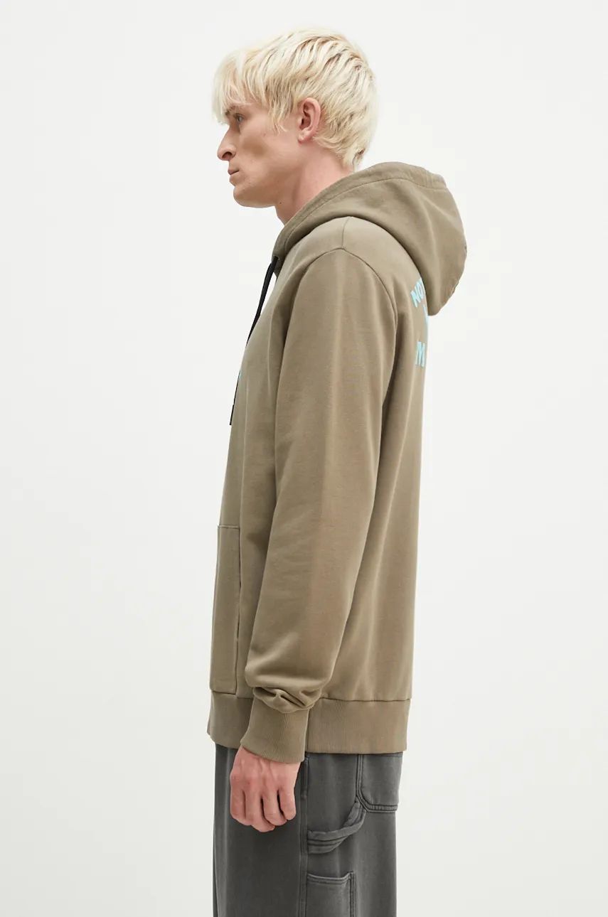Dukserice Marcelo Burlon Hoodie With Print Zelena | CMBB007F24FLE0056E4D, 1