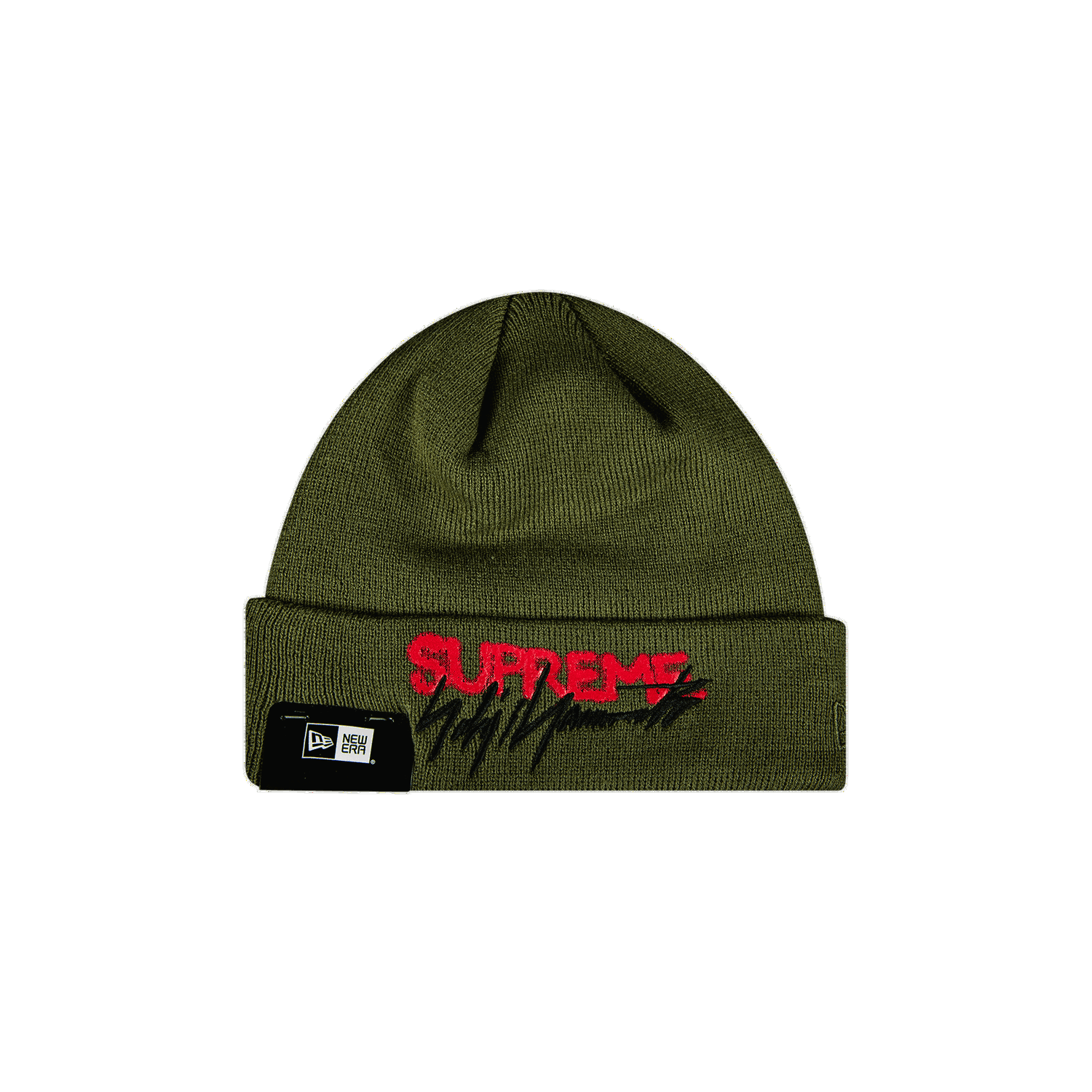 Kapica Supreme Yohji Yamamoto x New Era Beanie Zelena | FW20BN5 OLIVE, 0
