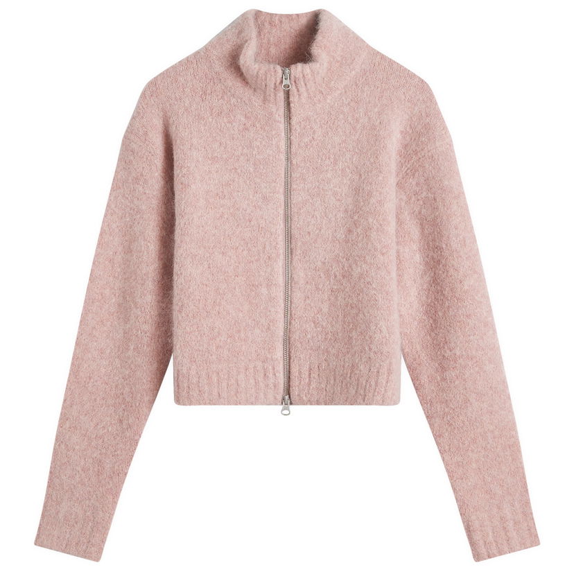 Džemper Samsoe Samsoe Samsøe Samsøe Sajeanne Zip Cardigan Ružičasta | F24400072