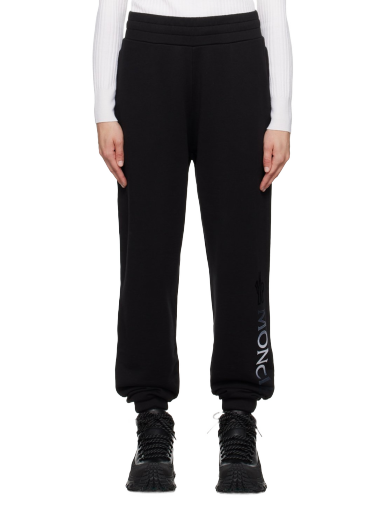 Hlače Moncler Flocked Lounge Crna | I20938H00013809KR