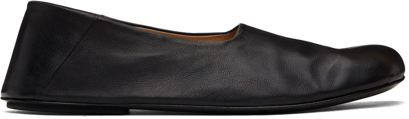 Odjeća Marsèll Marsell Passo Soft Smooth Leather Slippers Crna | MM4766 P010666