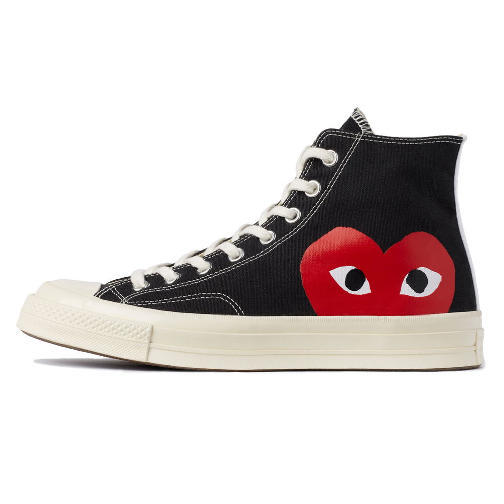 Tenisice i cipele Converse Comme des Garçons x Chuck Taylor All Star Hi "Play" Crna | 150204C, 0