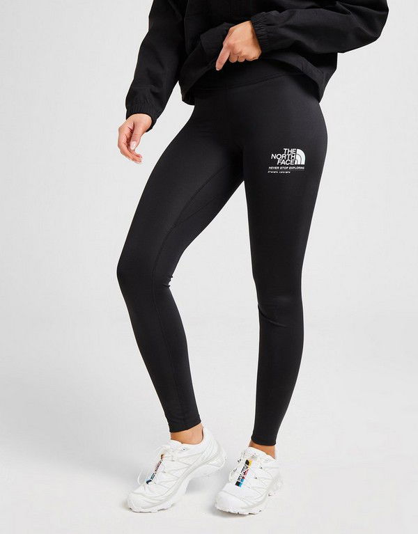 Tajice The North Face The North Face Tech Graphic Tight Leggings Crna | NF0A8CD0JK31, 1
