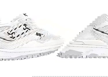 Tenisice i cipele New Balance 550 White Perforated Leather Bijela | BB550PRB, 0