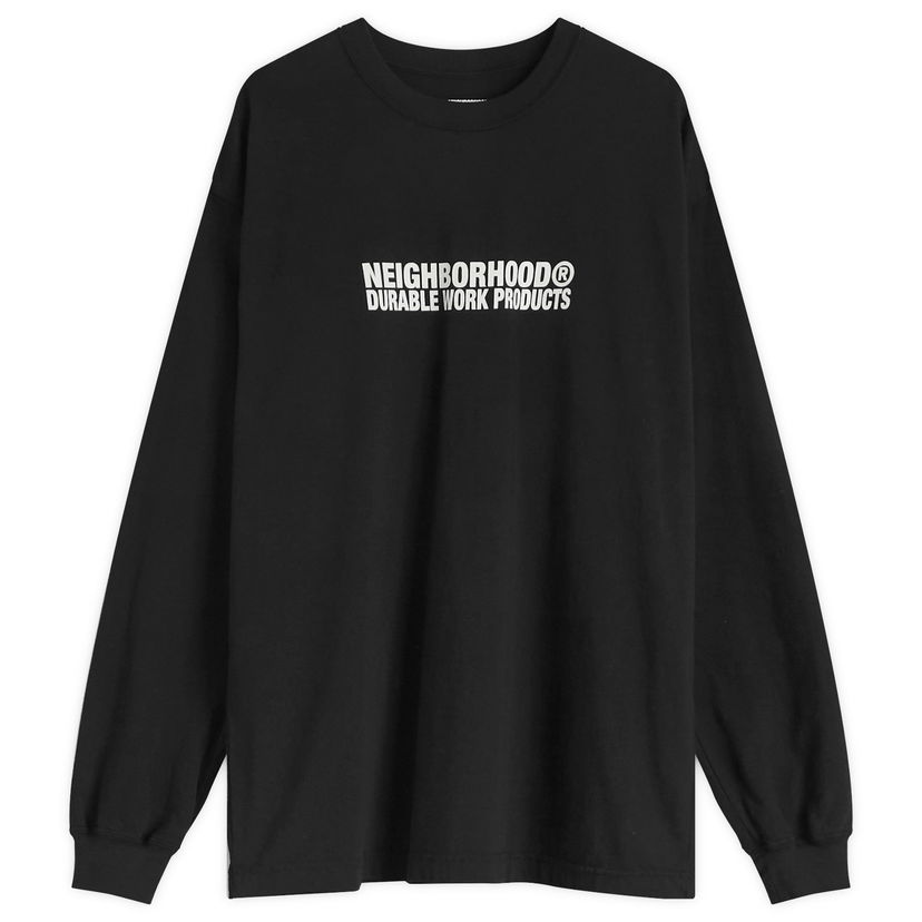 Majica kratkih rukava Neighborhood Long Sleeve T-Shirt LS-2, Size Large Crna | 251PCNH-LT02-BLK