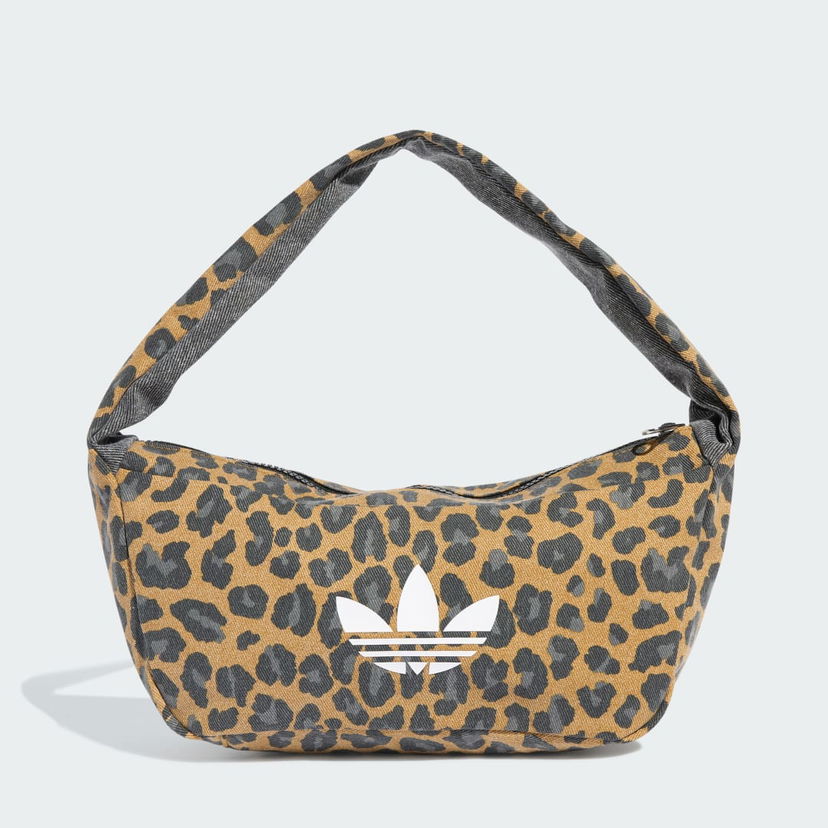 Torba za rame adidas Performance Leopard Print Shoulder Bag Smeđa | JX3198
