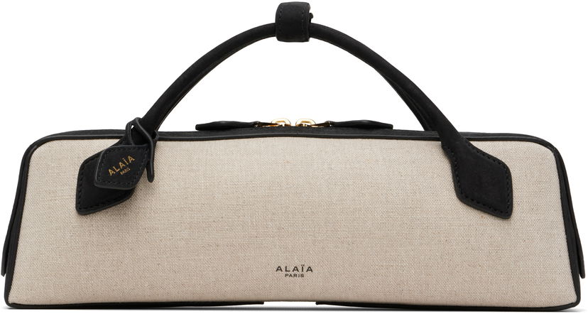 Ručna torbica Alaïa ALAÏA Le Teckel Clutch Bag Crna | AA1S06026CA582