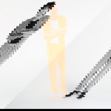 Trenirka adidas Originals adidas SST Adicolor Velour Track Pants Bež | JX1556, 3