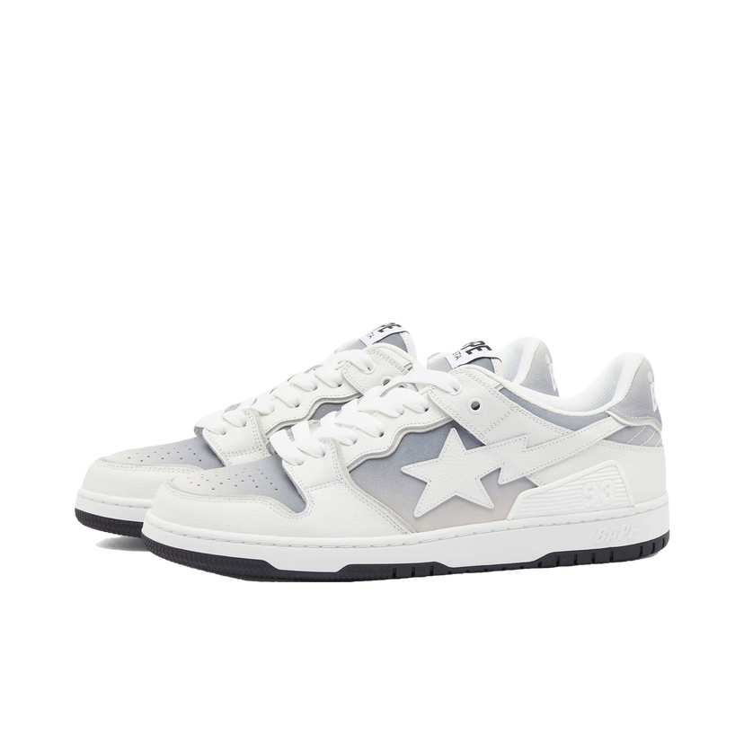 Tenisice i cipele BAPE A Bathing Ape Men's Bape Sk8 Sta #4 Sneaker White Bijela | 001FWJ801058I-WHT