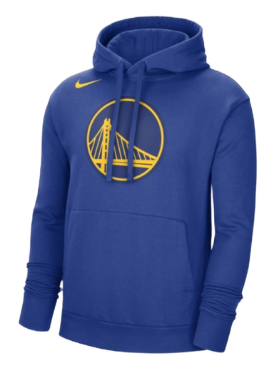 Dukserice Nike Golden State Warriors Fleece Pullover Hoodie Plava | DN8630-495