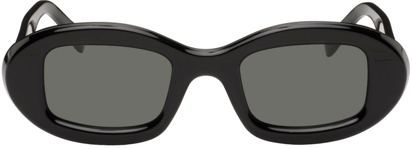 Sunčane naočale RETROSUPERFUTURE Oval-Frame Sunglasses Crna | 9ZJ