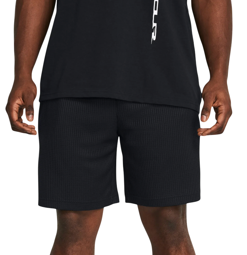 Kratke hlače Under Armour Rival Waffle Short Crna | 1383107-001, 0