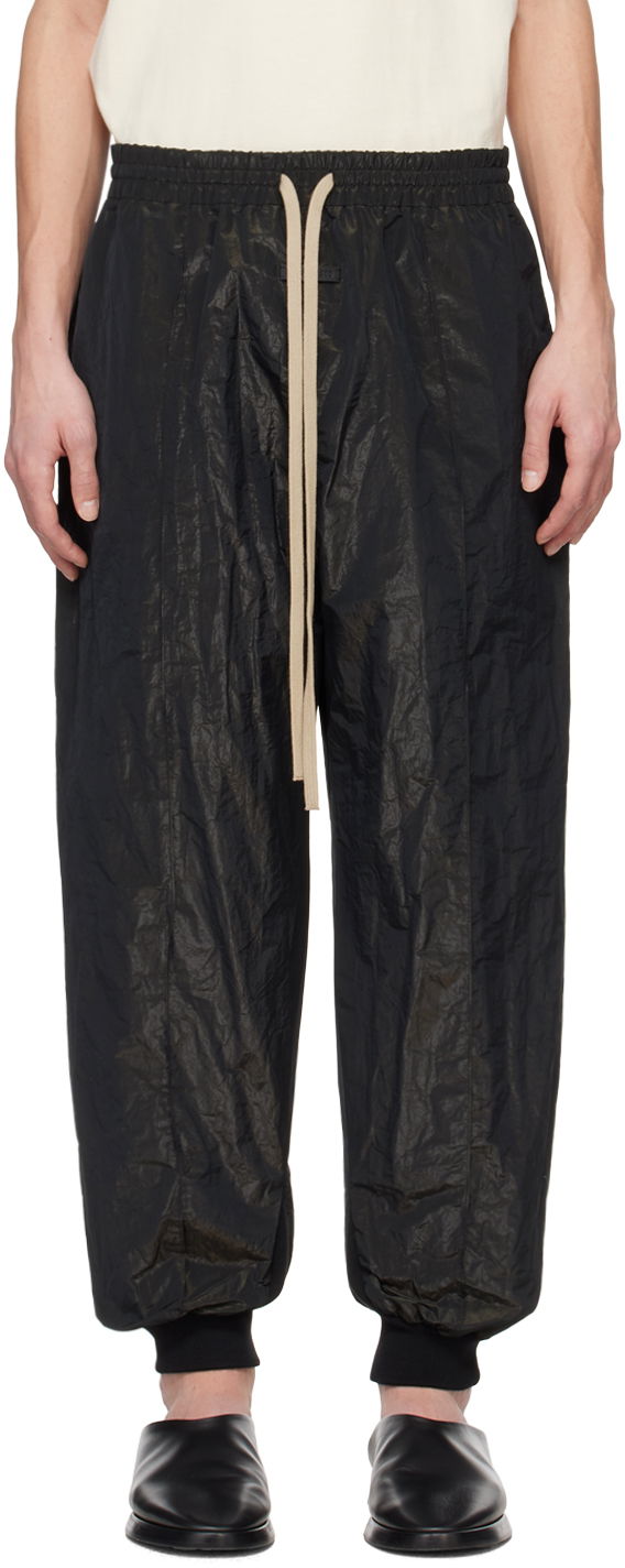Trenirka Fear of God Black Pintuck Track Pants Crna | FG840-371WRP