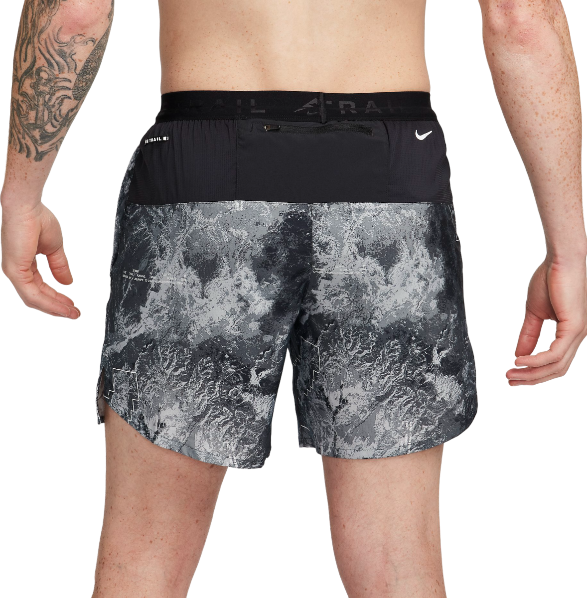 Kratke hlače Nike DF STRIDE 7BF SHORTS AOP Siva | fn3314-060, 1