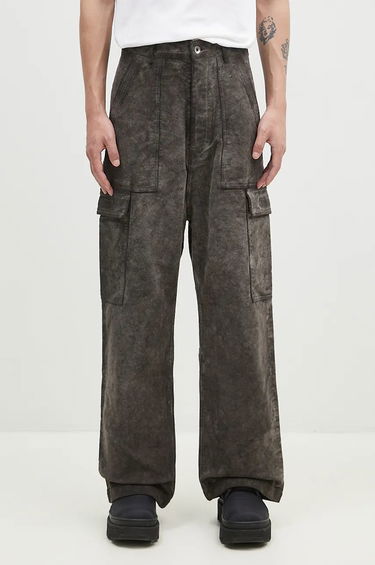 Cargo hlače Rick Owens Cargo Trousers Siva | DU02D2354.MO, 0
