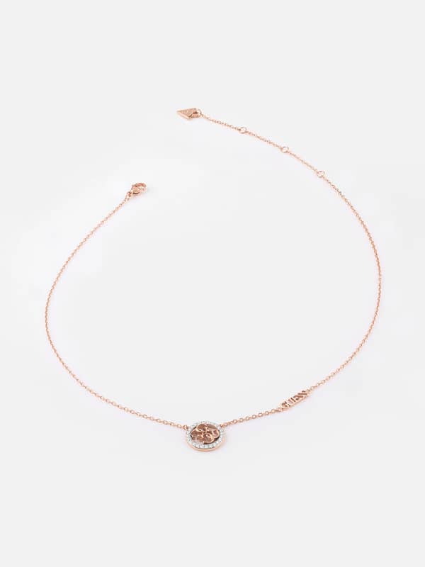 Ogrlica GUESS "Life In 4G” Necklace Metalik | JUBN02141JW, 0