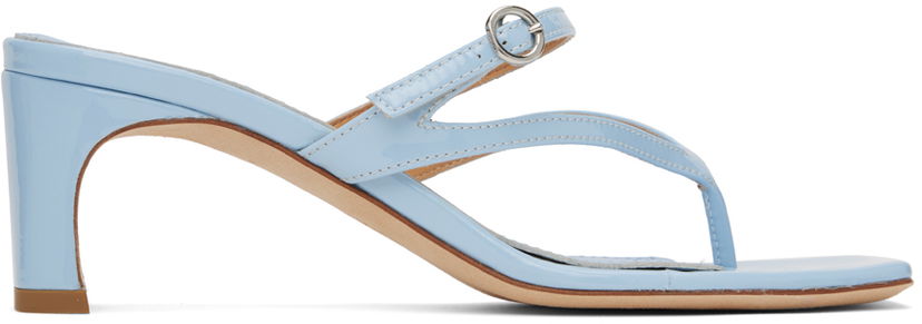 Dodaci Aeyde Aeyde Giselle Heeled Sandals Plava | A11-HS-GLIS55TB27-SS24-1000-048