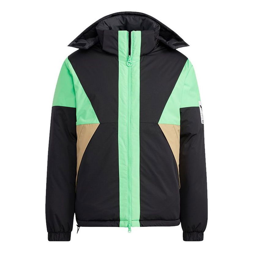 Pernata jakna adidas Originals Originals Reversible Hooded Down Jacket Zelena | H66015