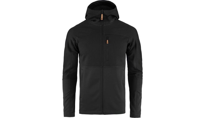 Dukserice FJÄLLRÄVEN Abisko Trail Hooded Fleece Crna | F82257-550