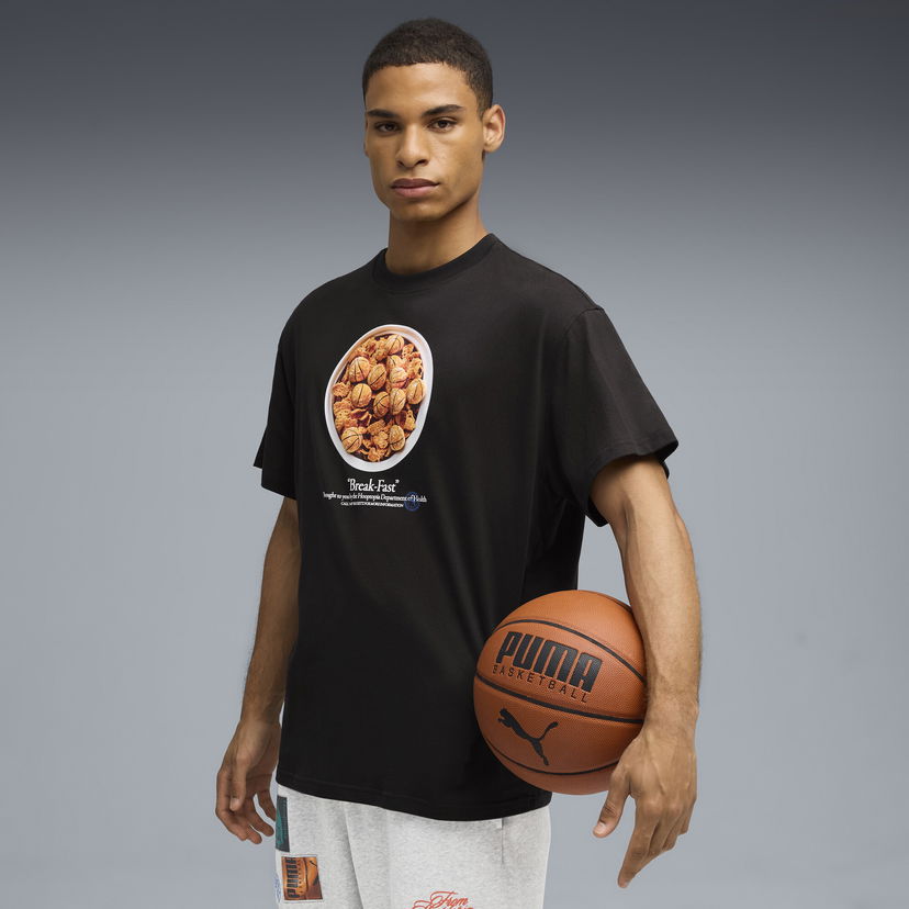 Majica kratkih rukava Puma Hooptopia Break Fast T-Shirt Crna | 632881_01