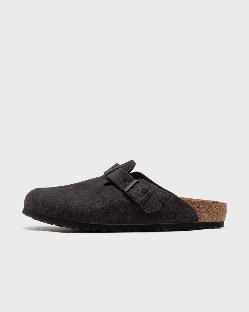 Tenisice i cipele Birkenstock Boston Suede Leather Crna | 1028602