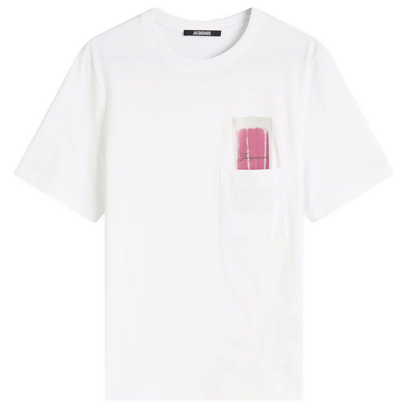 Majica kratkih rukava Jacquemus Jacquemus Logo T-Shirt, Size Large Bijela | 25E255JS321-2306-1IR