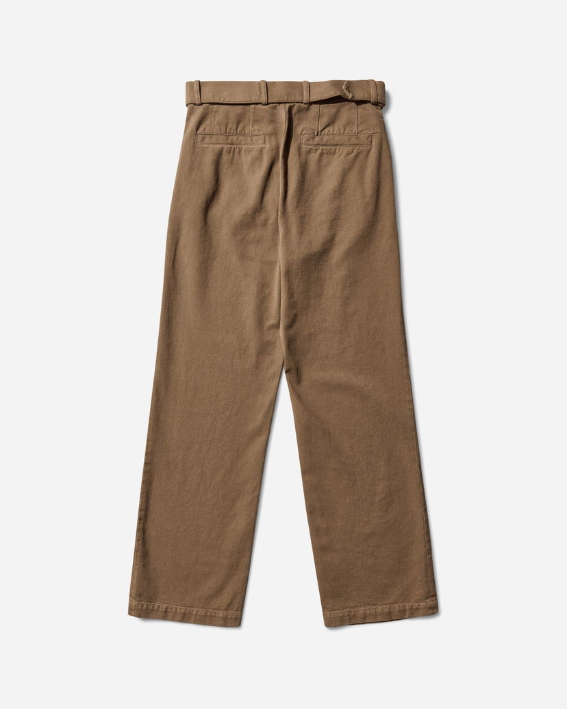 Hlače Dries Van Noten Overdyed Sailor Pants Smeđa | 252-020985-2043 705