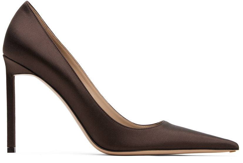 Nakit Tom Ford TOM FORD Betty Satin Heels Smeđa | W3721-TSA001N