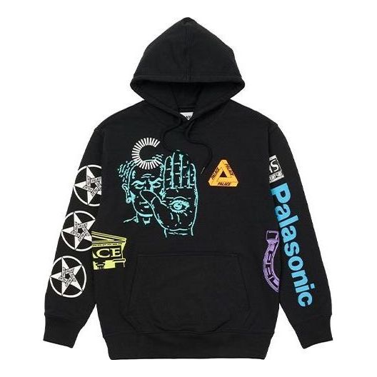 Dukserice Palace Palace X Cannondale Graffiti Print Hoodie Crna | P21CHD001