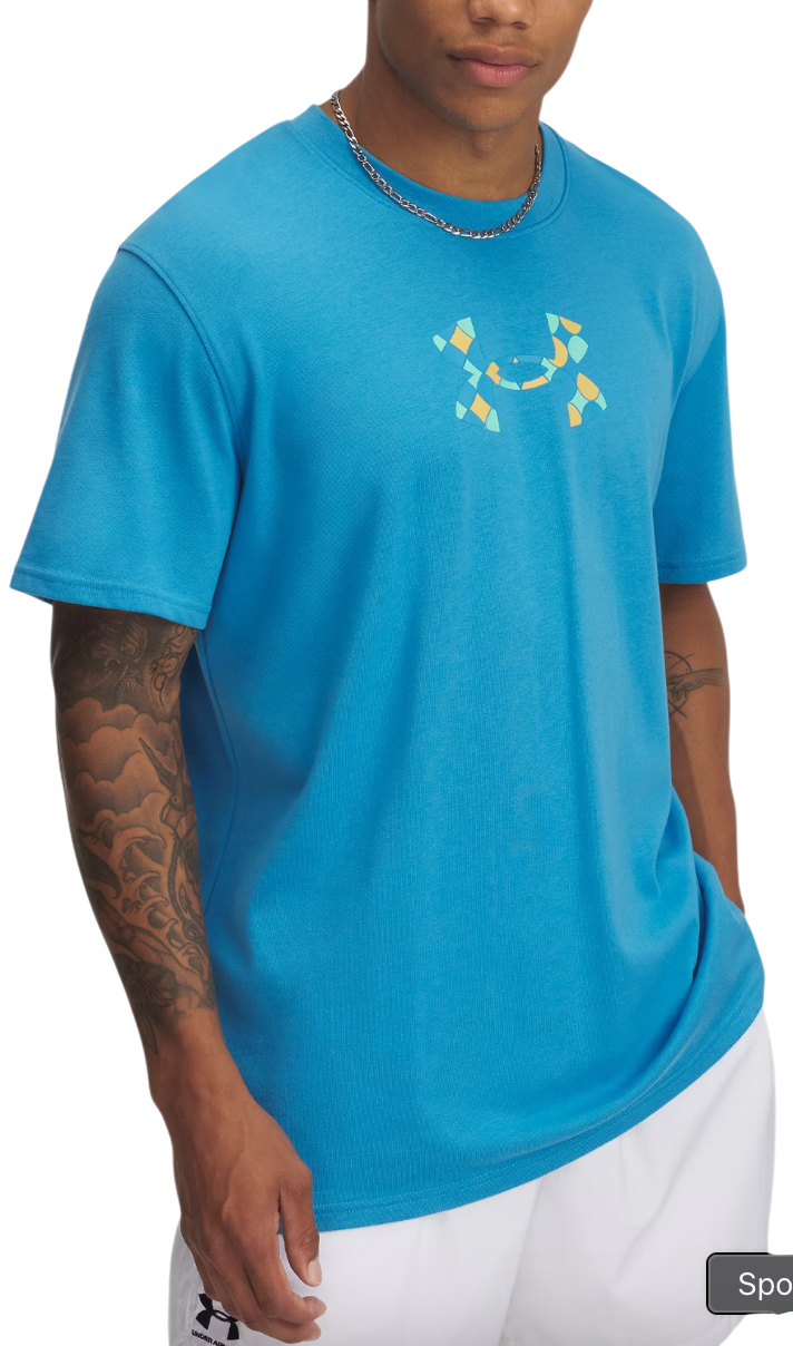 Majica kratkih rukava Under Armour Under Armour Holiday HW Short Sleeve T-Shirt Plava | 6000575-452