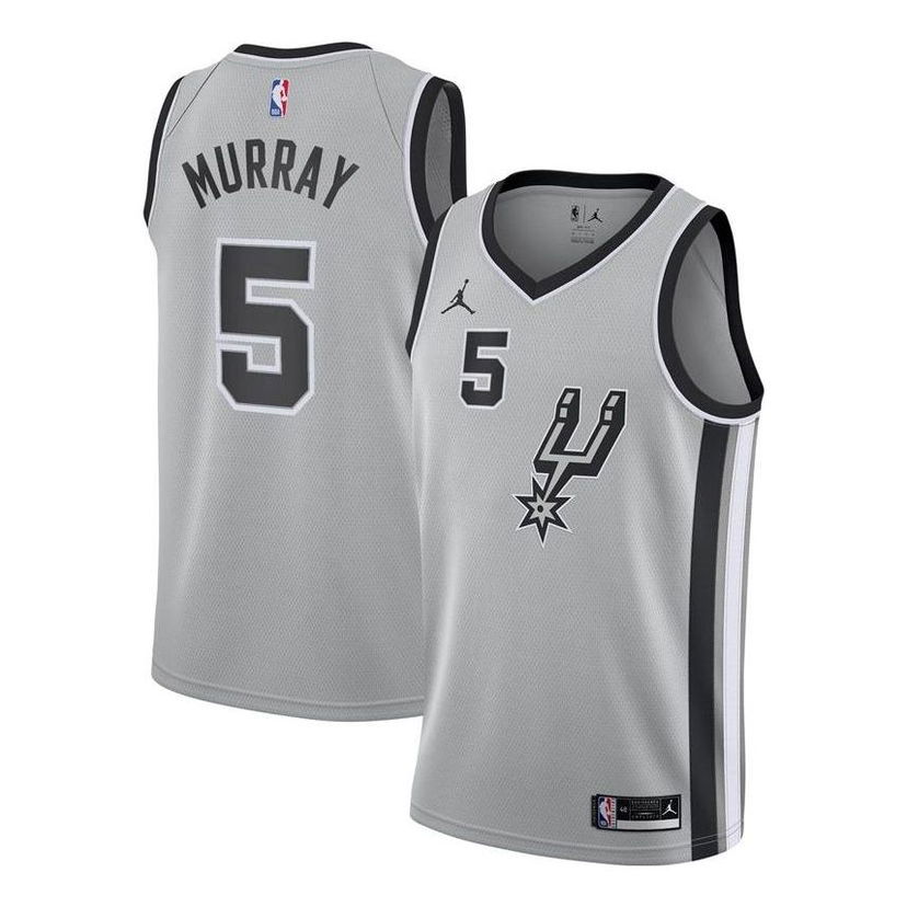 Dres Jordan NBA San Antonio Spurs Dejounte Murray Jersey Siva | CV9494-011