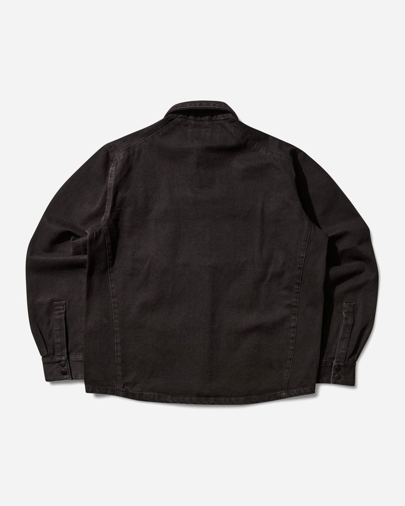 Košulja ROA Wrangler Lona Denim Shirt Crna | OBMW017FA11 BRW0003