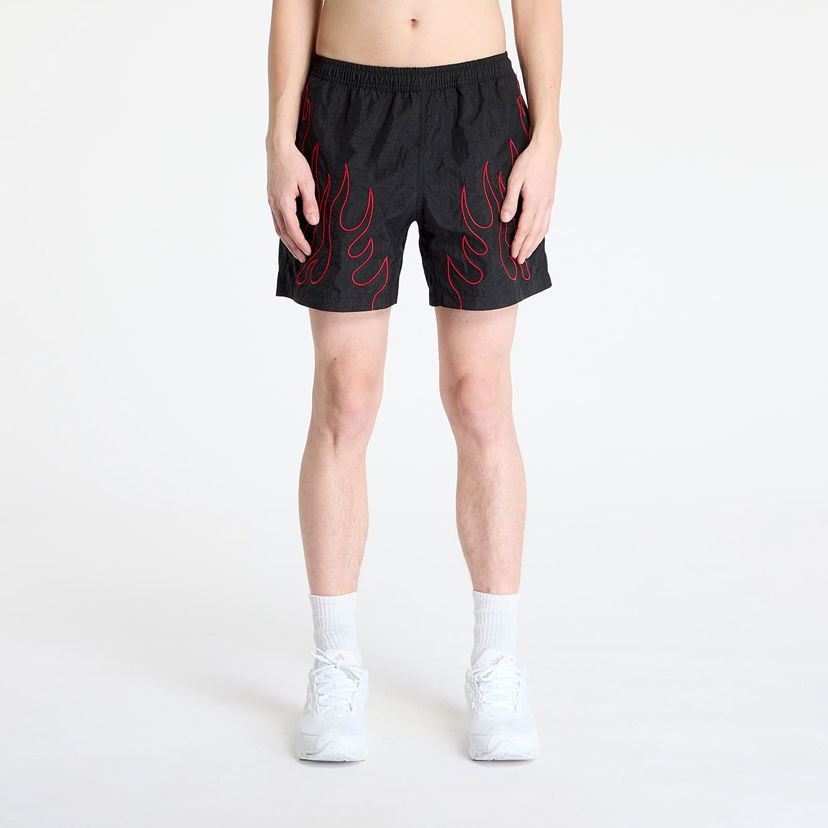 Kratke hlače Pleasures Pleasures Fiery Running Shorts Crna | P25SP033 BLACK