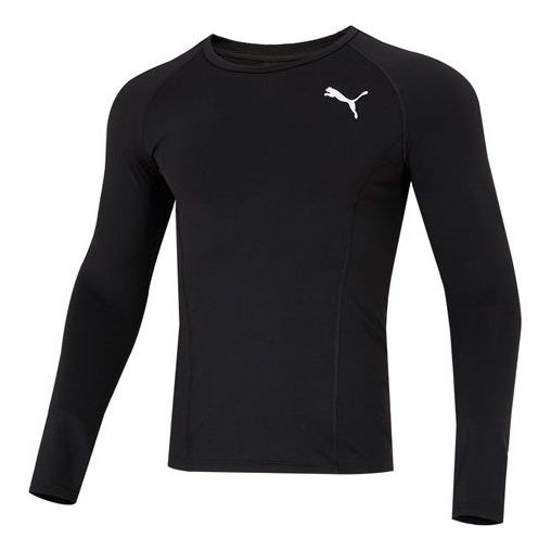 Čarape Puma Long Sleeve Running Tee Crna | 522079-01, 0