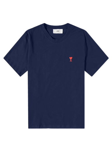 Majica kratkih rukava AMI Tonal Small A Heart Tee Tamnoplava | UTS001-724-491