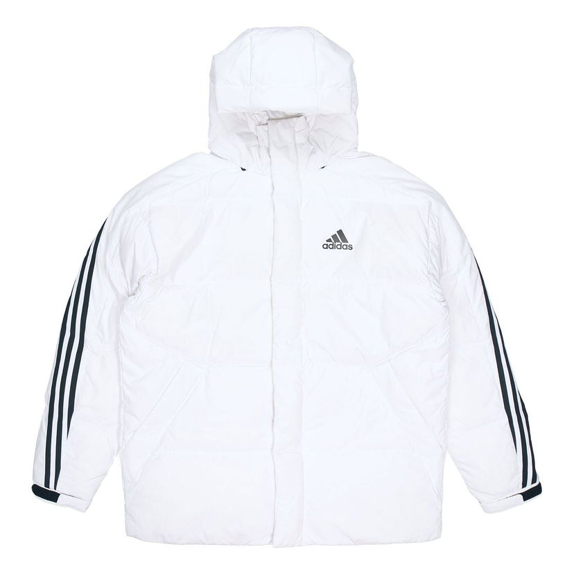 Parka adidas Originals 3st Puffy Down Hooded Jacket Bijela | H20755