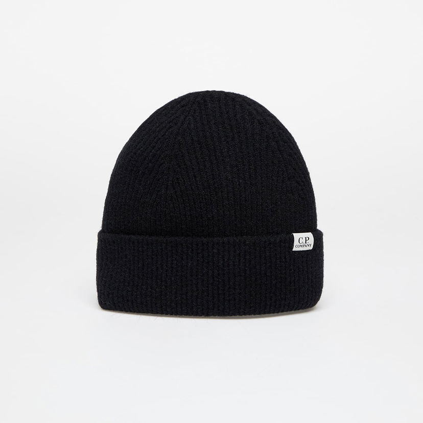 Kapica C.P. Company Fleece Knit Beanie Crna | 17CMAC300A006170A-999