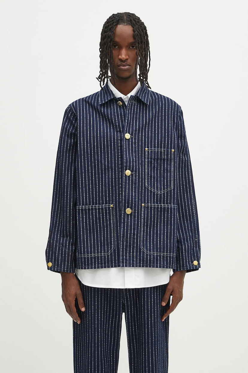 Jakna Human Made Human Made Wabash Coverall Jacket Plava | HM29JK006