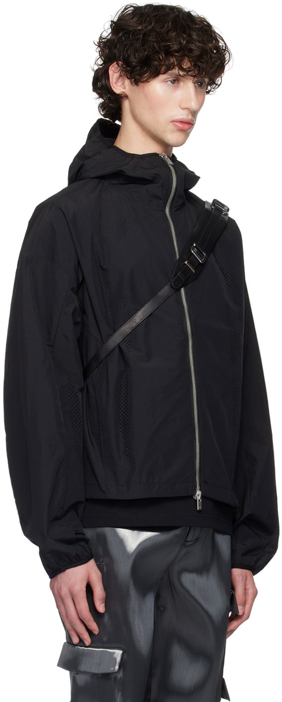 Vjetrovka HELIOT EMIL Windbreaker Jacket With Detachable Sling Crna | PREAW24_M_02_127_BLK01, 1