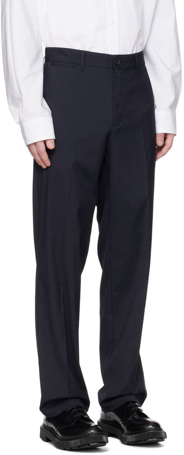 Hlače Samsoe Samsoe Samsøe Samsøe Sajohnny Trousers Tamnoplava | M24100062, 1