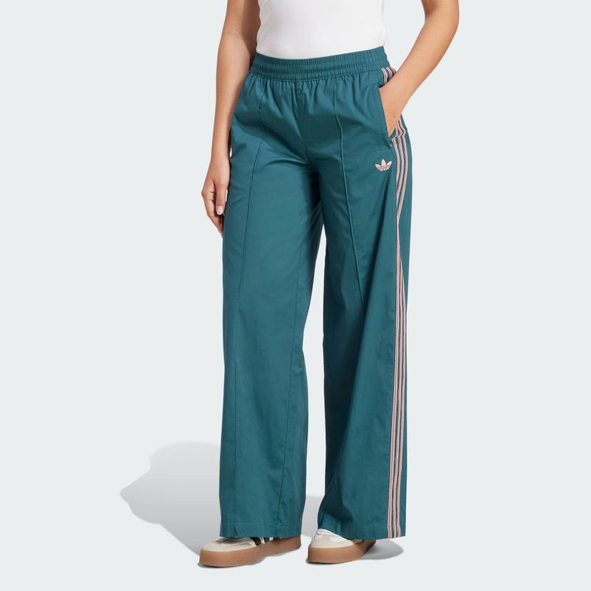 Trenirka adidas Originals adidas Originals Summer Glow Wide Leg Pants Zelena | KC0677