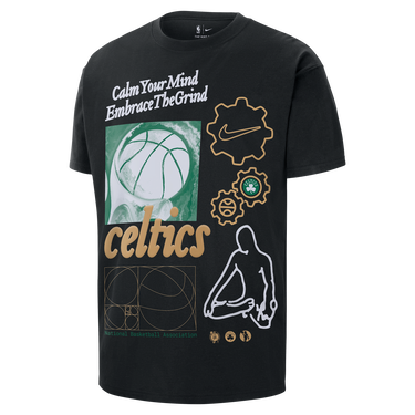 Majica kratkih rukava Nike NBA Max90 Boston Celtics Courtside T-Shirt Crna | HQ0626-010, 0