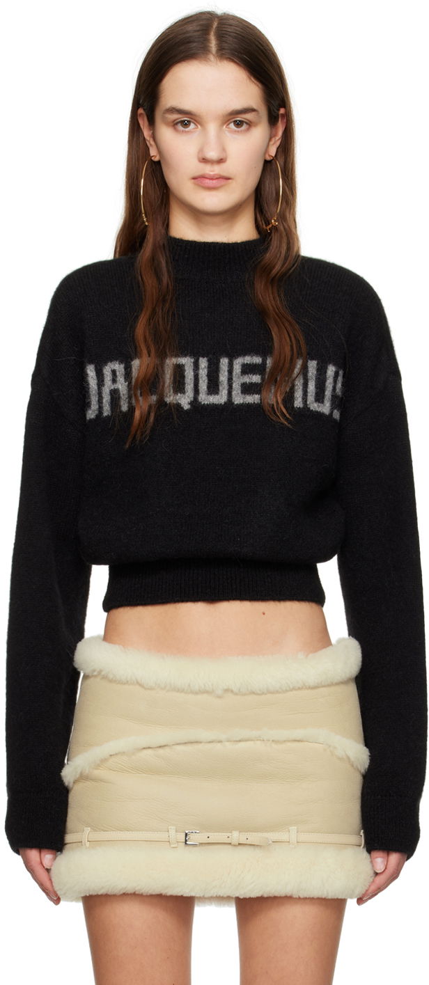 Džemper Jacquemus Black Les Classiques 'La maille ' Crna | 24E241KN353-2329