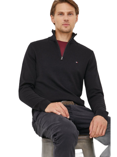 Džemper Tommy Hilfiger Sweater Crna | MW0MW28049.9BYY