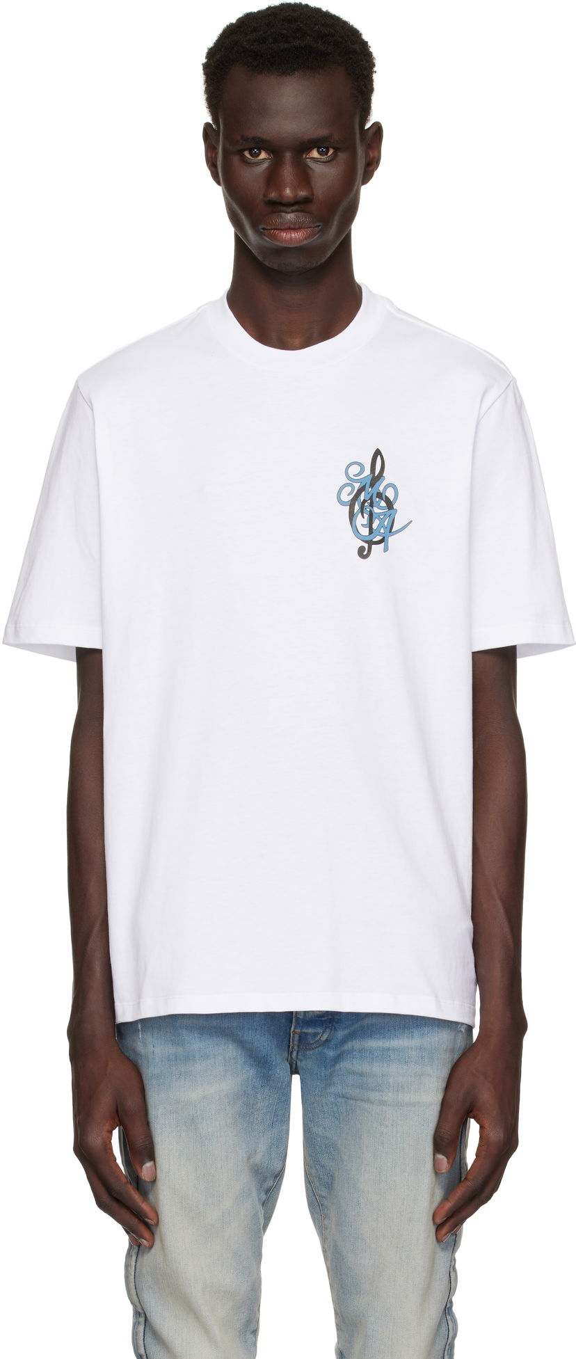 Majica kratkih rukava AMIRI Amiri Jazz Band Graphic T-Shirt Bijela | AMJYTE1167