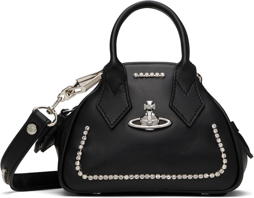 Ručna torbica Vivienne Westwood Vivienne Westwood Mini Yasmine Bag Crna | 5C010005W-L008K-
