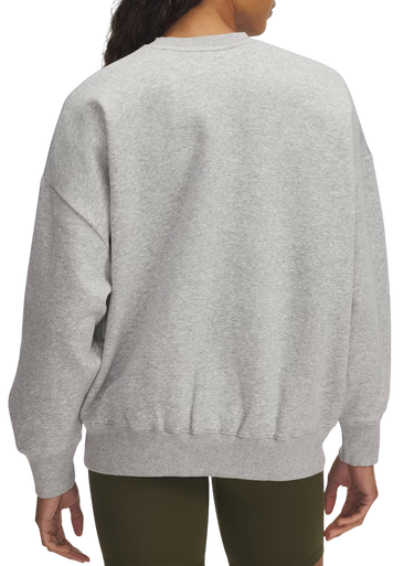 Dukserice Under Armour Rival Flc OS Varsity Crew Sweatshirt Siva | 6007880-014, 1