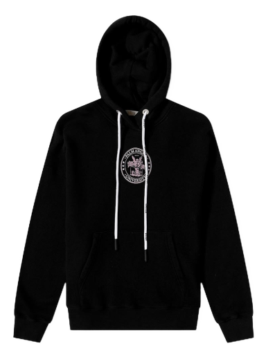 Dukserice Palm Angels College Logo Classic Hoody Crna | PWBB023S23FLE0031033