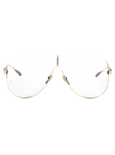 Sunčane naočale Gucci Mask Sunglasses "Gold" Bež | GG1436S