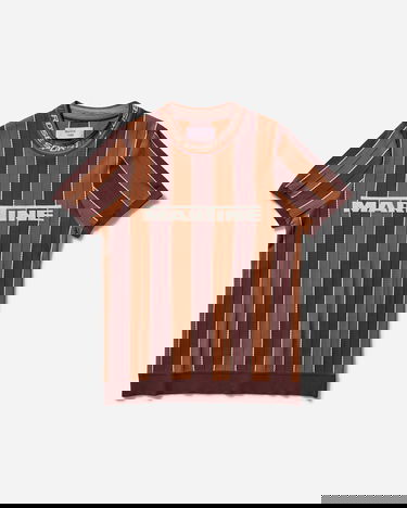 Džemper Martine Rose Striped Knitted T-Shirt Smeđa | 959YA12700, 1